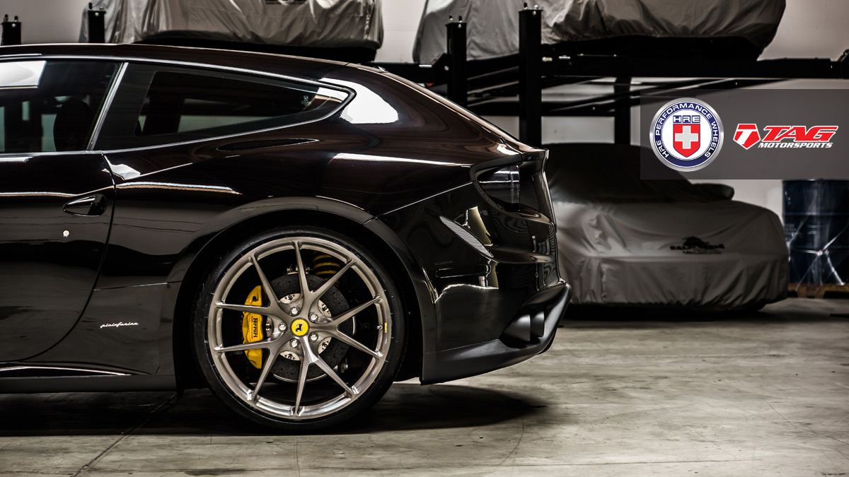 photo 2 Ferrari FF custom wheels HRE P101 21x, ET , tire size 265/30 R21. 22x ET 315/25 R22
