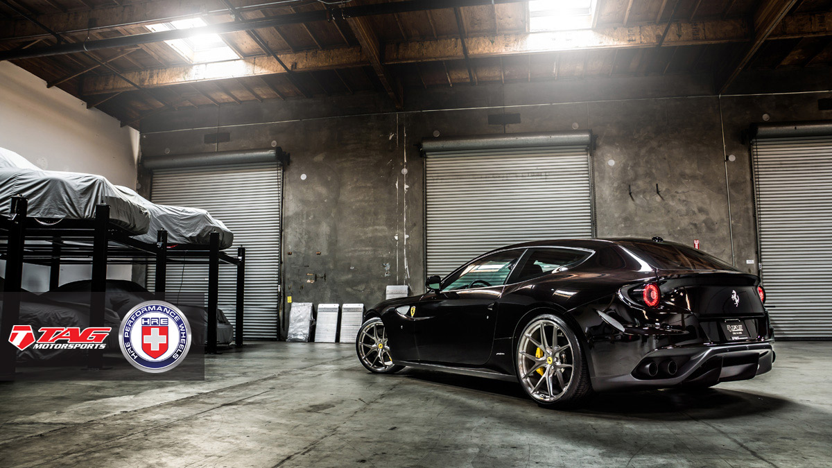 photo 4 Ferrari FF custom wheels HRE P101 21x, ET , tire size 265/30 R21. 22x ET 315/25 R22