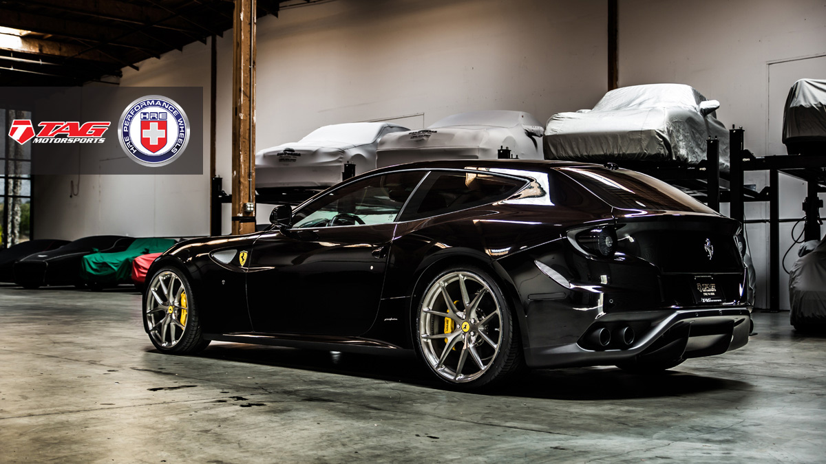 photo 5 Ferrari FF custom wheels HRE P101 21x, ET , tire size 265/30 R21. 22x ET 315/25 R22