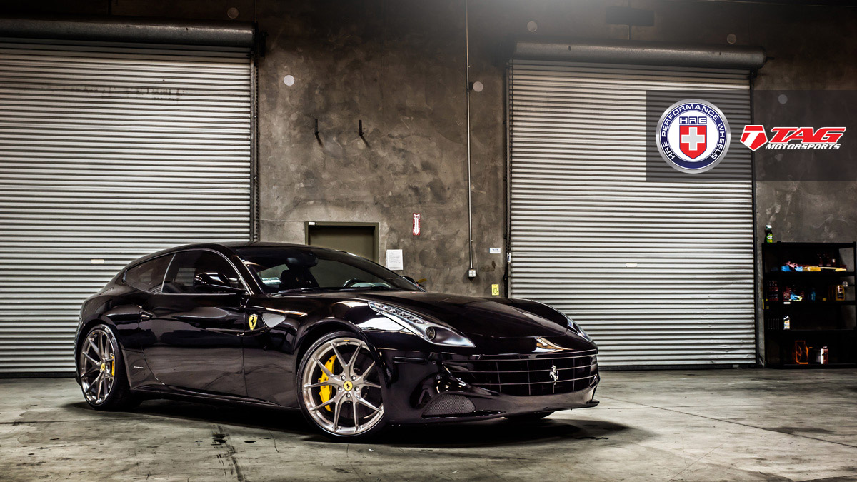 photo 7 Ferrari FF custom wheels HRE P101 21x, ET , tire size 265/30 R21. 22x ET 315/25 R22