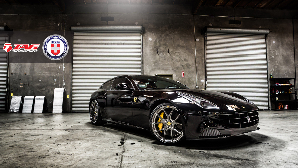 photo 11 Ferrari FF custom wheels HRE P101 21x, ET , tire size 265/30 R21. 22x ET 315/25 R22