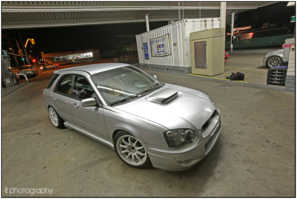 photo 2 Subaru Impreza WRX custom wheels Rota DPT 17x9.0, ET +35, tire size 225/45 R17. x ET 