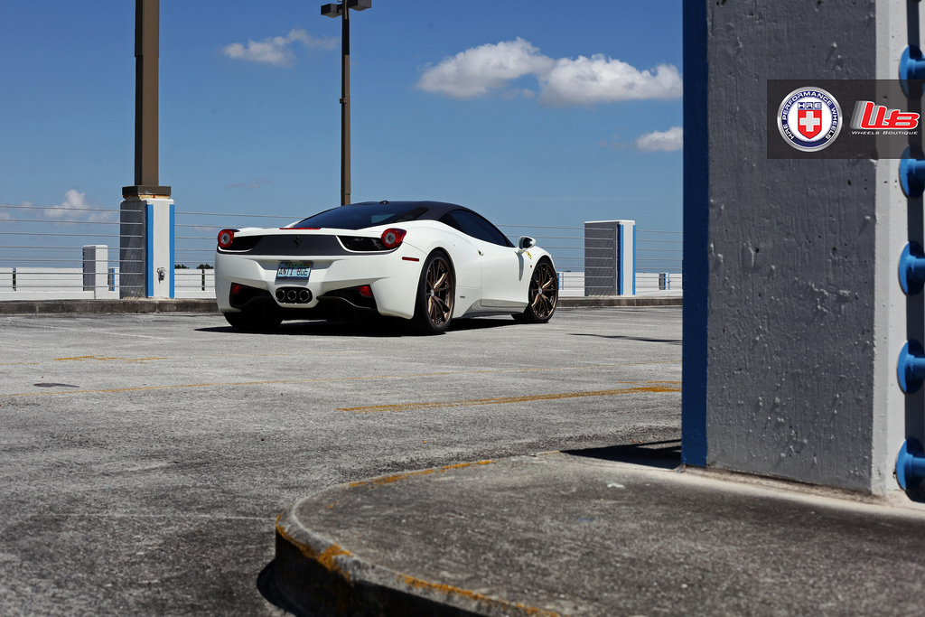 photo 2 Ferrari 458 Italia custom wheels HRE S104 21x9.0, ET , tire size 255/30 R21. 22x12.5 ET 335/25 R22