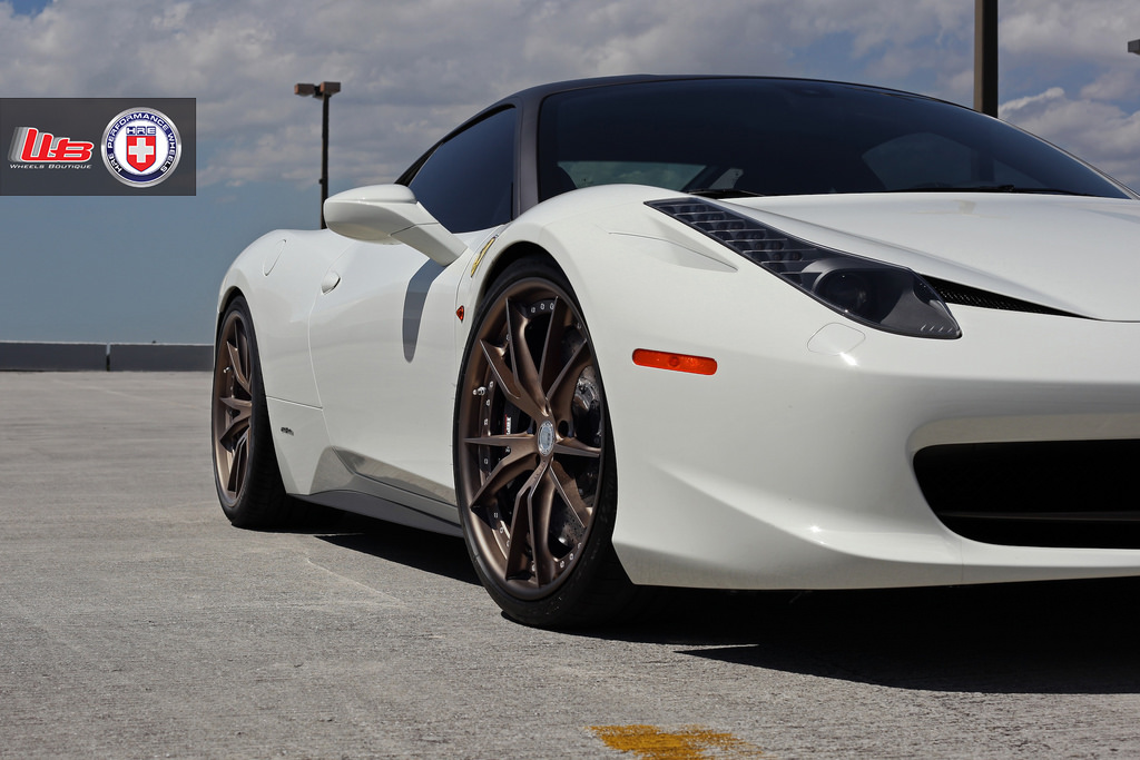 photo 4 Ferrari 458 Italia custom wheels HRE S104 21x9.0, ET , tire size 255/30 R21. 22x12.5 ET 335/25 R22