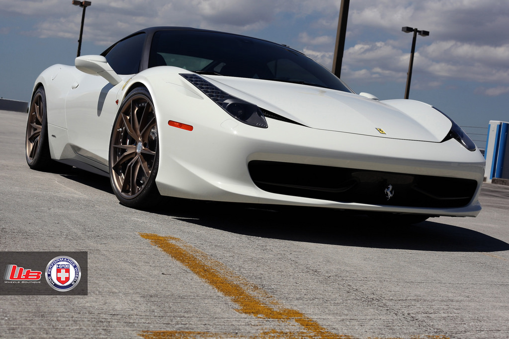 photo 5 Ferrari 458 Italia custom wheels HRE S104 21x9.0, ET , tire size 255/30 R21. 22x12.5 ET 335/25 R22
