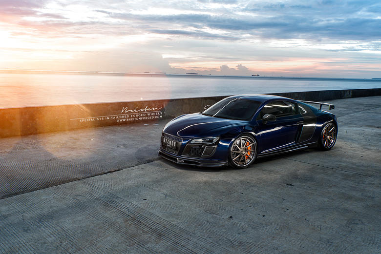 photo 2 Audi R8 custom wheels BRIXTON R10D Targa Series 20x9.0, ET , tire size X R20. 20x12.0 ET