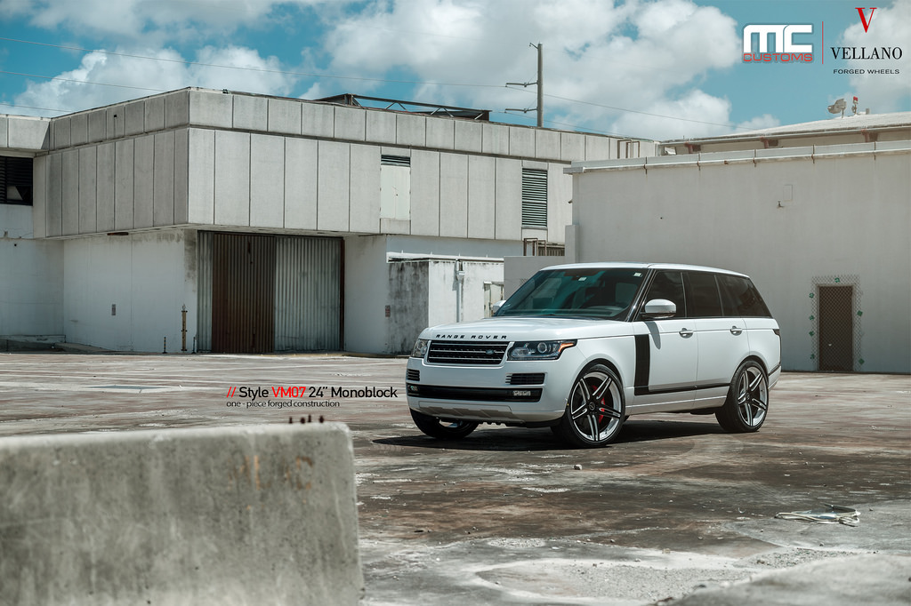photo 4 Land Rover Range Rover custom wheels Vellano VM07 24x, ET , tire size X R24. x ET 
