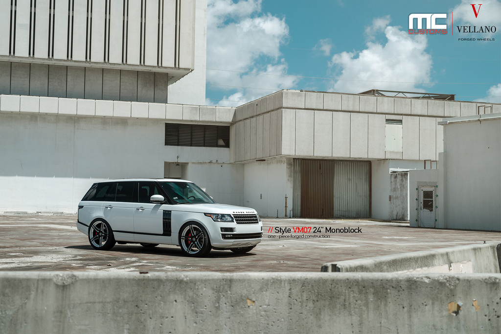 photo 5 Land Rover Range Rover custom wheels Vellano VM07 24x, ET , tire size X R24. x ET 