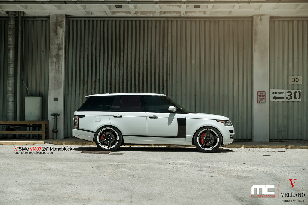 photo 9 Land Rover Range Rover custom wheels Vellano VM07 24x, ET , tire size X R24. x ET 