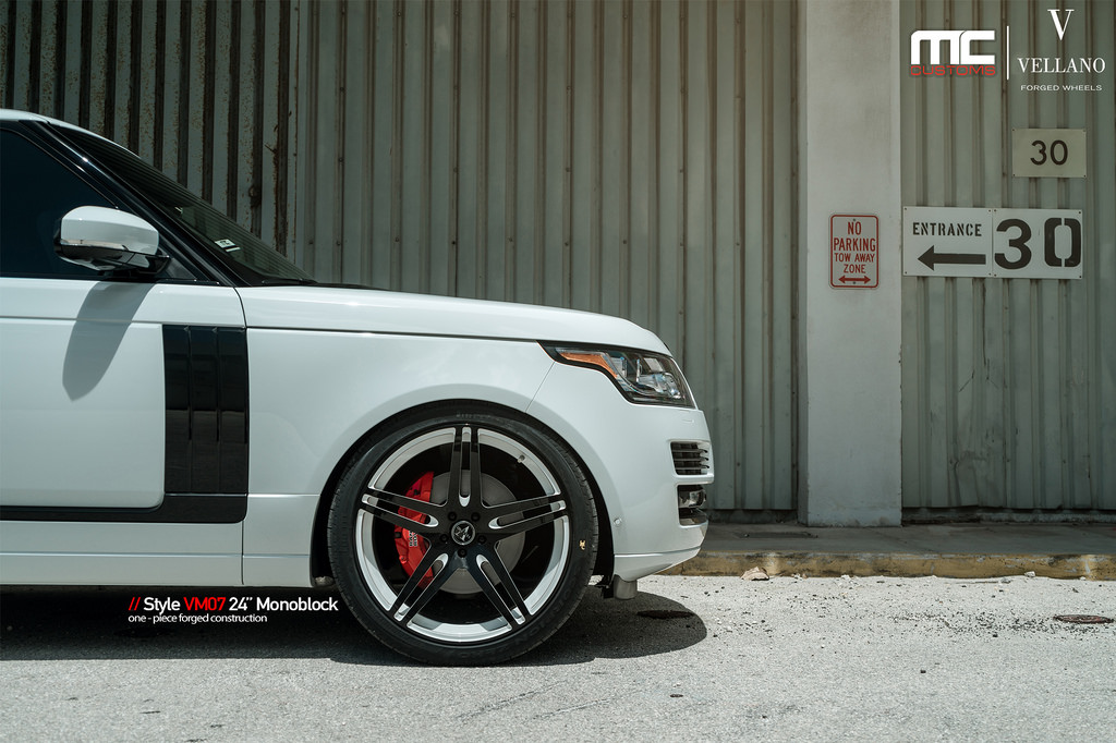 photo 11 Land Rover Range Rover custom wheels Vellano VM07 24x, ET , tire size X R24. x ET 