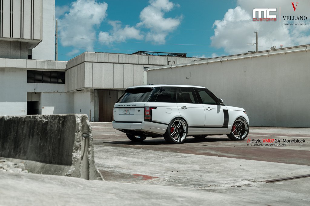 photo 12 Land Rover Range Rover custom wheels Vellano VM07 24x, ET , tire size X R24. x ET 