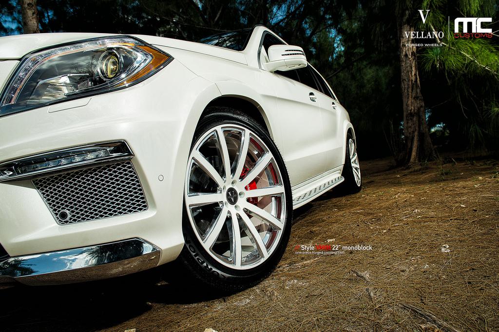 photo 4 Mercedes-Benz GL-Class custom wheels Vellano VM08 22x, ET , tire size X R22. x ET 