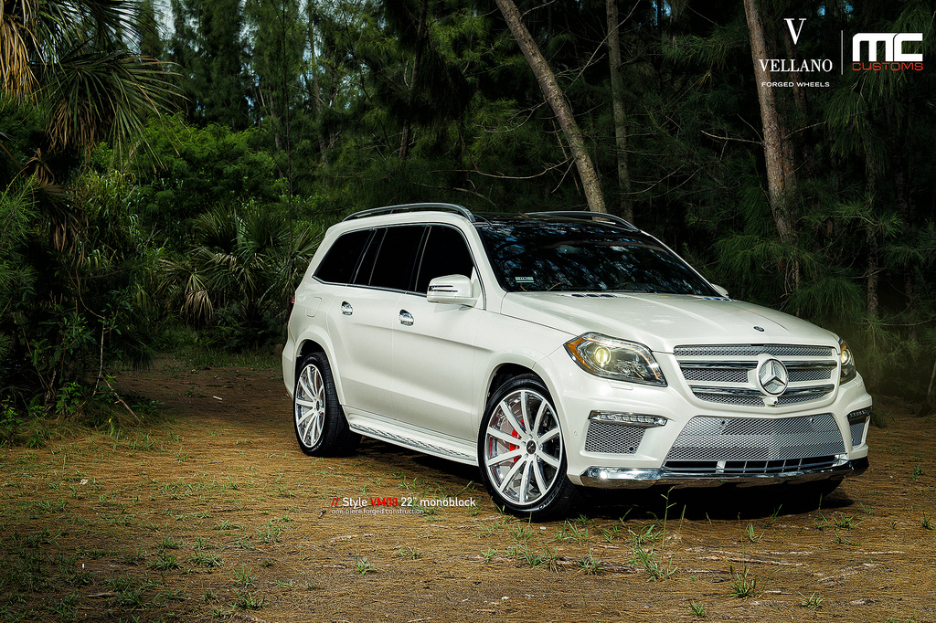 photo 2 Mercedes-Benz GL-Class custom wheels Vellano VM08 22x, ET , tire size X R22. x ET 