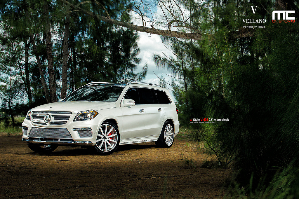 photo 5 Mercedes-Benz GL-Class custom wheels Vellano VM08 22x, ET , tire size X R22. x ET 