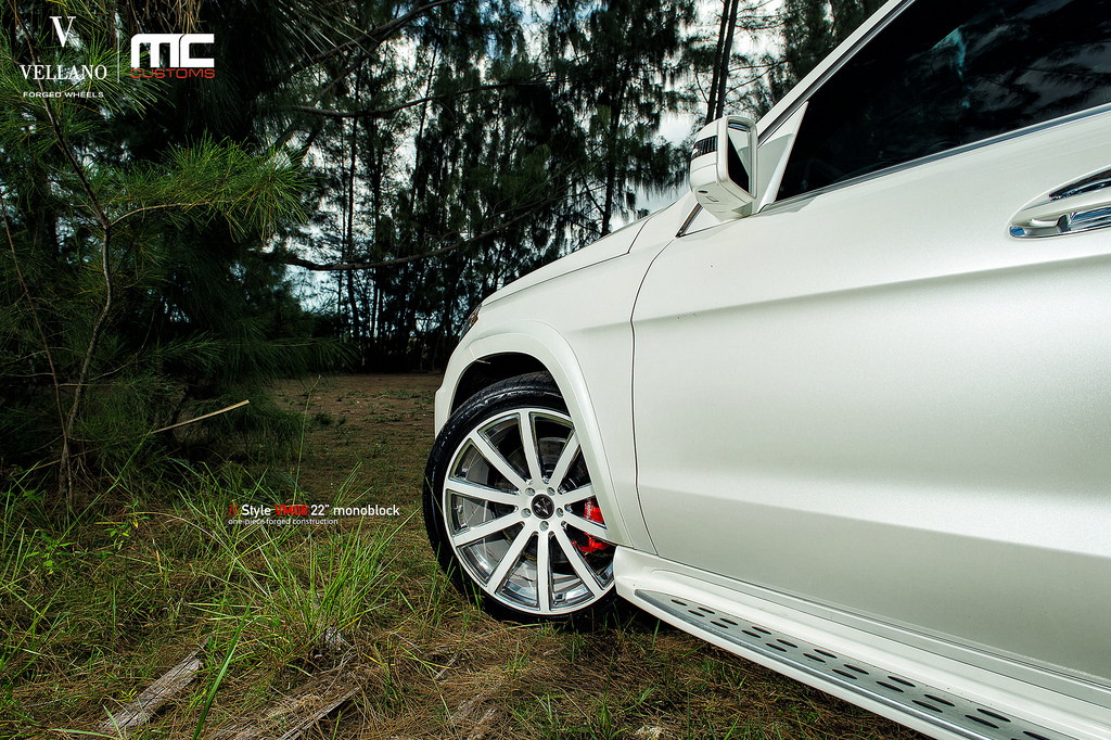 photo 8 Mercedes-Benz GL-Class custom wheels Vellano VM08 22x, ET , tire size X R22. x ET 