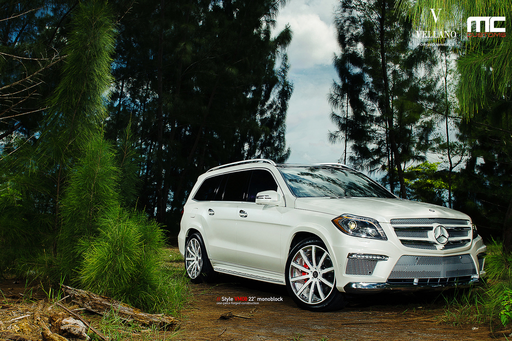 photo 9 Mercedes-Benz GL-Class custom wheels Vellano VM08 22x, ET , tire size X R22. x ET 