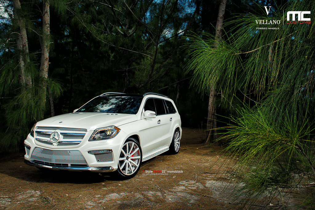 photo 10 Mercedes-Benz GL-Class custom wheels Vellano VM08 22x, ET , tire size X R22. x ET 