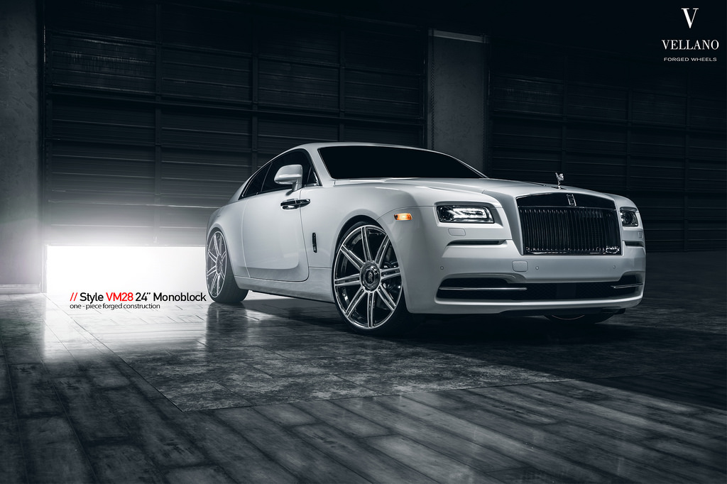 photo 3 Rolls-Royce Wraith custom wheels Vellano VM28 24x, ET , tire size X R24. x ET