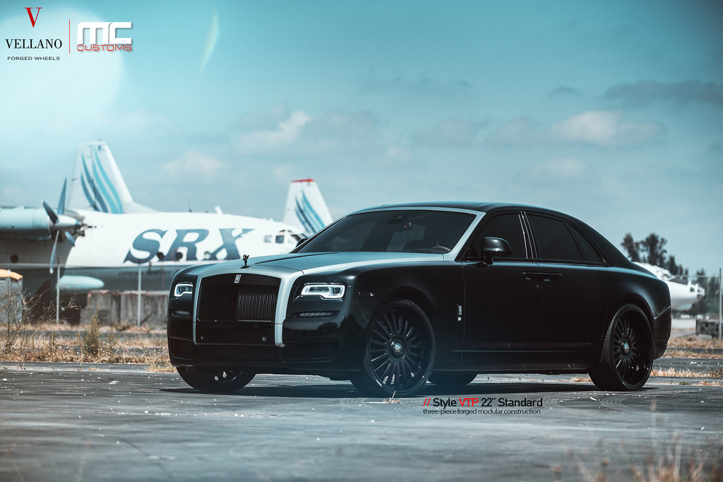 photo 2 Rolls-Royce Ghost custom wheels Vellano VTP 22x, ET , tire size X R22. x ET 