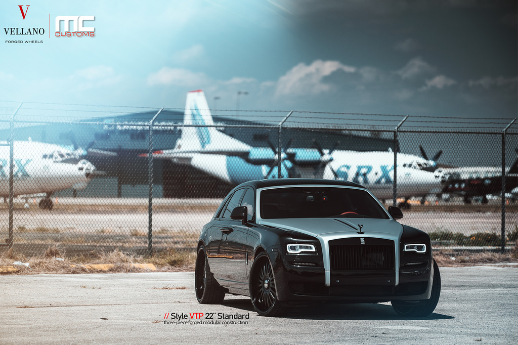 photo 4 Rolls-Royce Ghost custom wheels Vellano VTP 22x, ET , tire size X R22. x ET 
