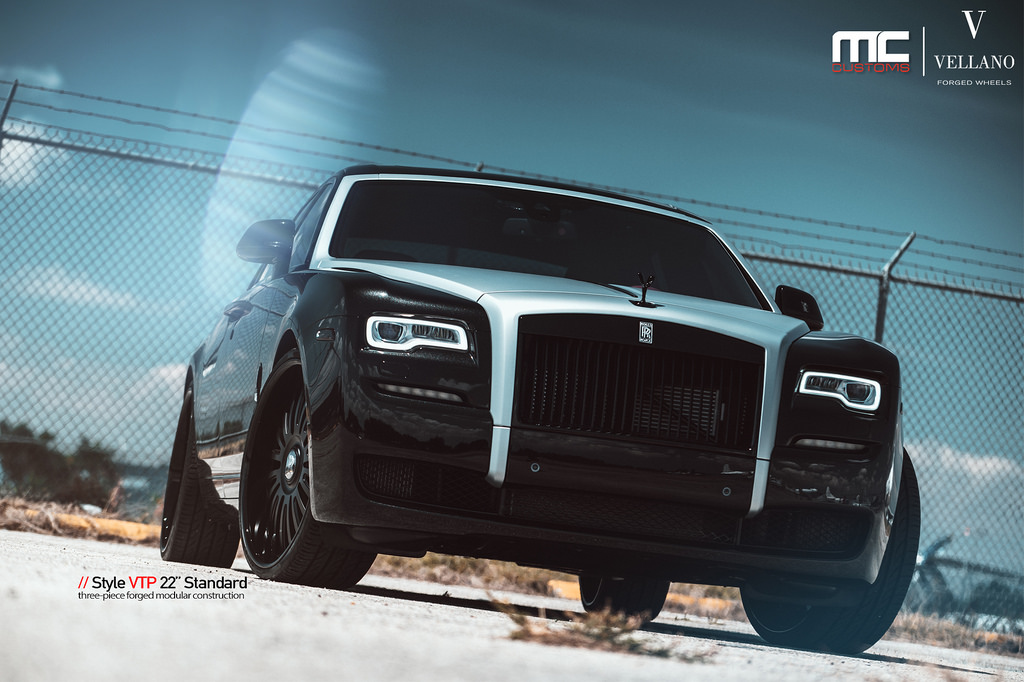 photo 5 Rolls-Royce Ghost custom wheels Vellano VTP 22x, ET , tire size X R22. x ET 
