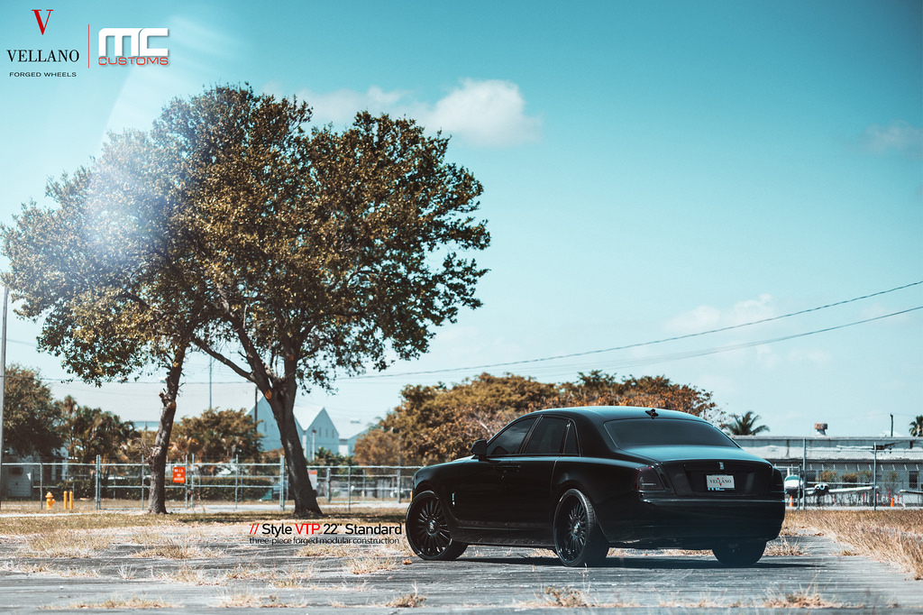 photo 11 Rolls-Royce Ghost custom wheels Vellano VTP 22x, ET , tire size X R22. x ET 