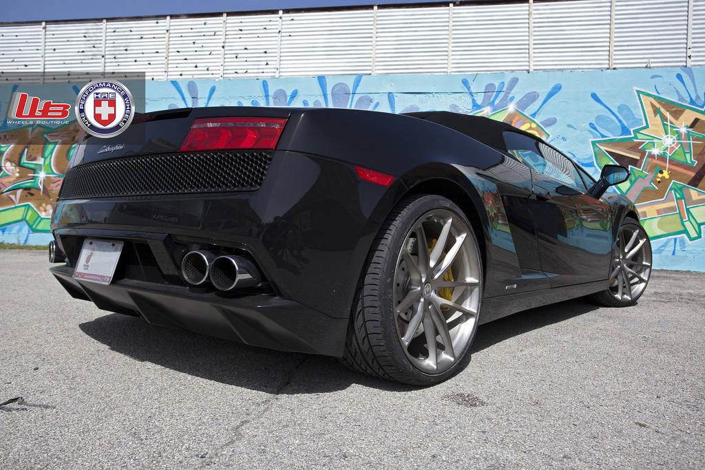 photo 2 Lamborghini Gallardo custom wheels HRE P104 20x8.5, ET , tire size 235/30 R20. 20x11.0 ET 305/25 R20