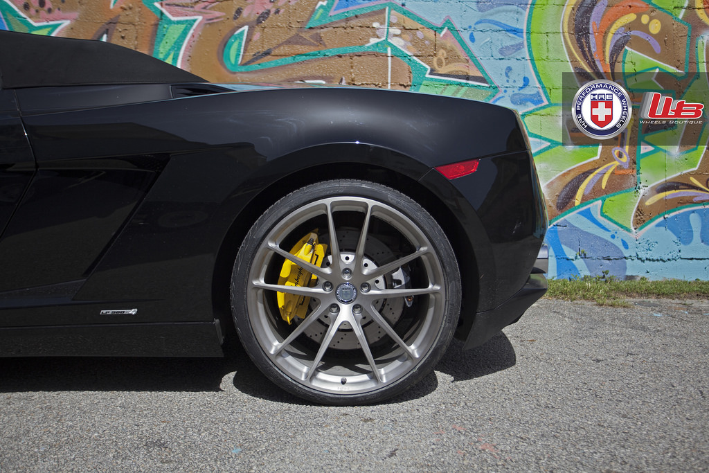 photo 4 Lamborghini Gallardo custom wheels HRE P104 20x8.5, ET , tire size 235/30 R20. 20x11.0 ET 305/25 R20