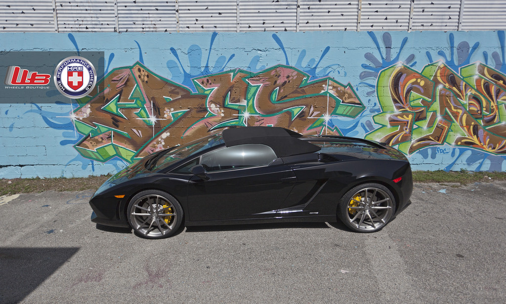 photo 5 Lamborghini Gallardo custom wheels HRE P104 20x8.5, ET , tire size 235/30 R20. 20x11.0 ET 305/25 R20