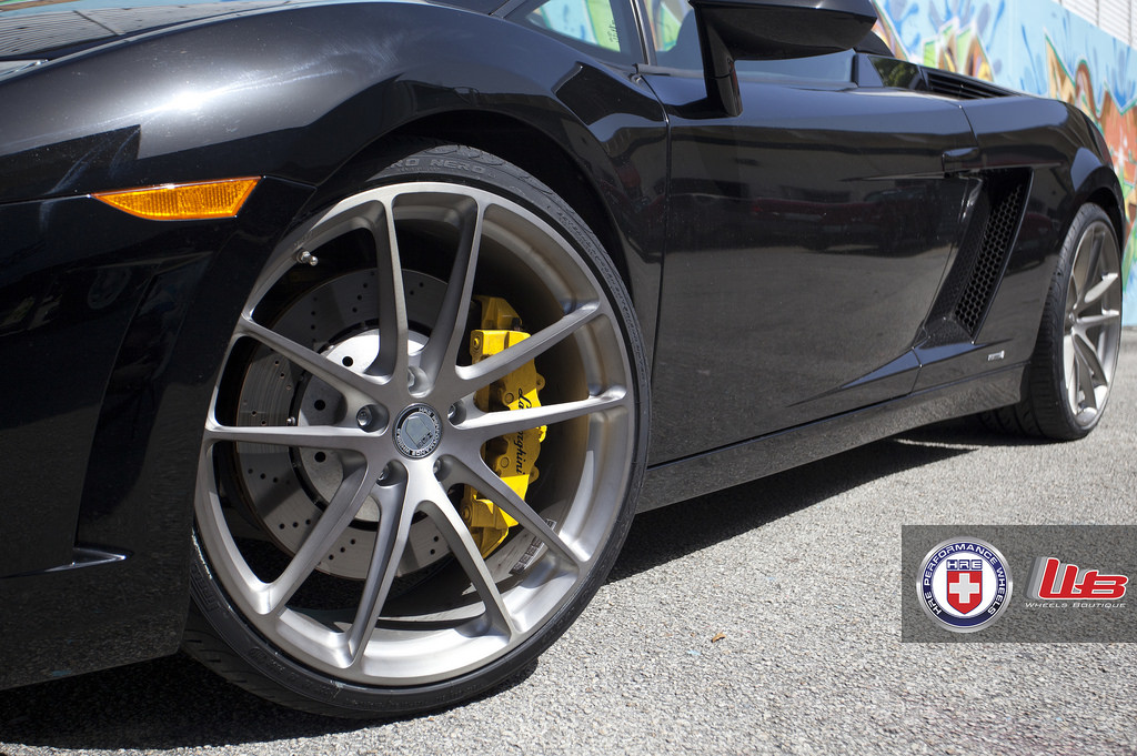photo 1 Lamborghini Gallardo custom wheels HRE P104 20x8.5, ET , tire size 235/30 R20. 20x11.0 ET 305/25 R20