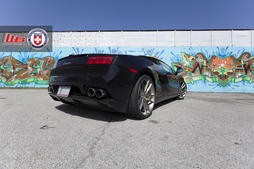 photo 10 Lamborghini Gallardo custom wheels HRE P104 20x8.5, ET , tire size 235/30 R20. 20x11.0 ET 305/25 R20