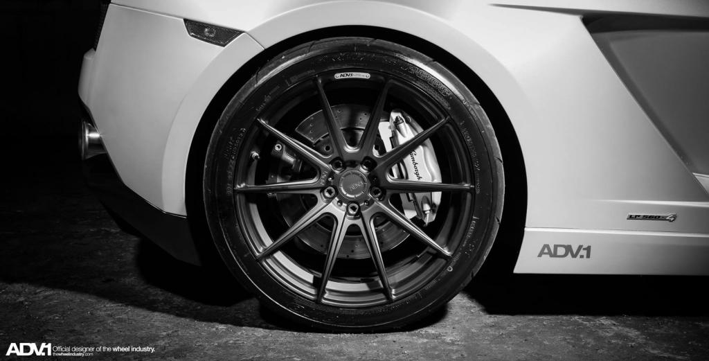 photo 2 Lamborghini Gallardo custom wheels ADV1 M.V1 19x8.5, ET , tire size X R19. 19x11.0 ET
