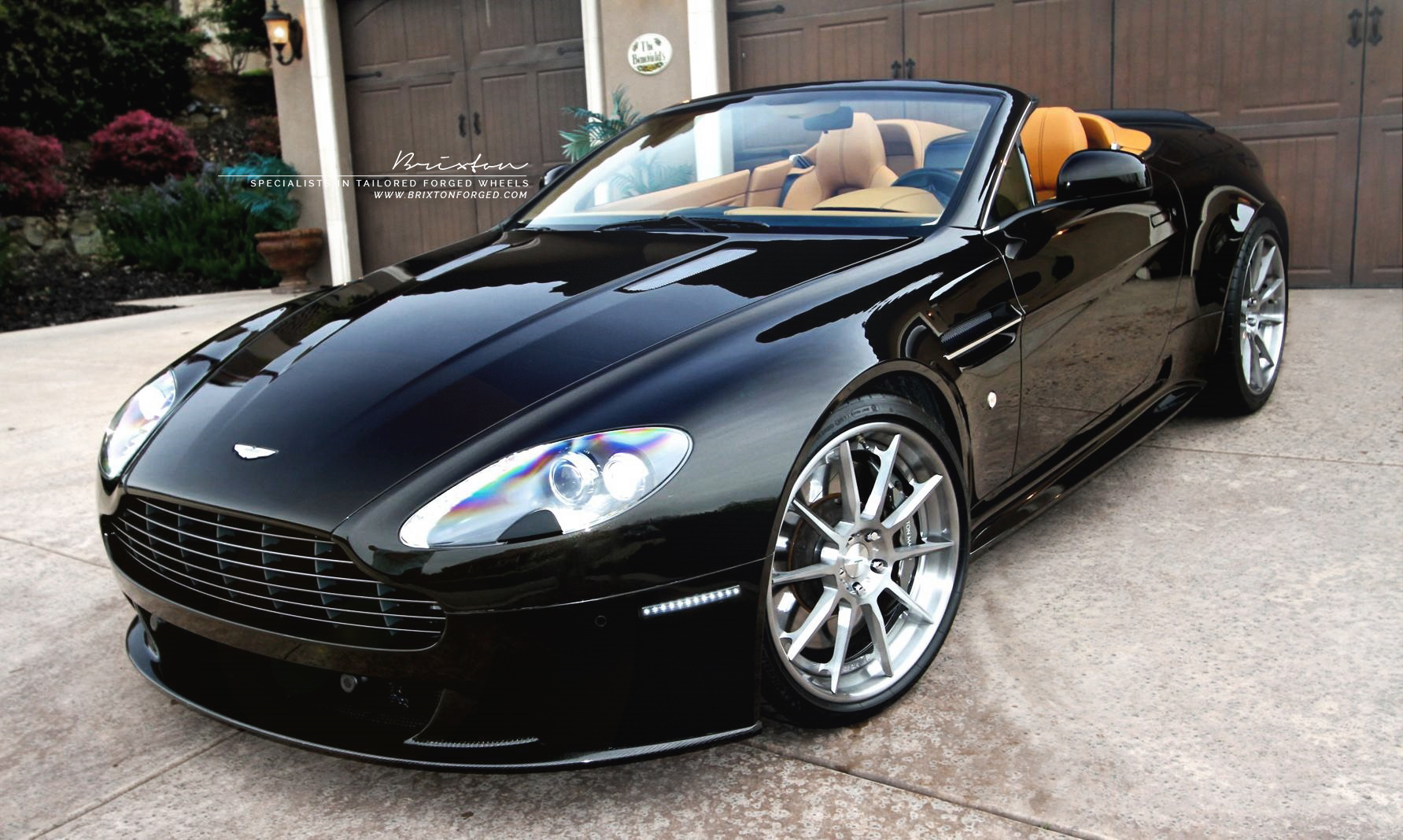 photo 1 Aston Martin V8 Vantage S custom wheels BRIXTON R10 Targa 20x9.0, ET , tire size X R20. 20x11.0 ET