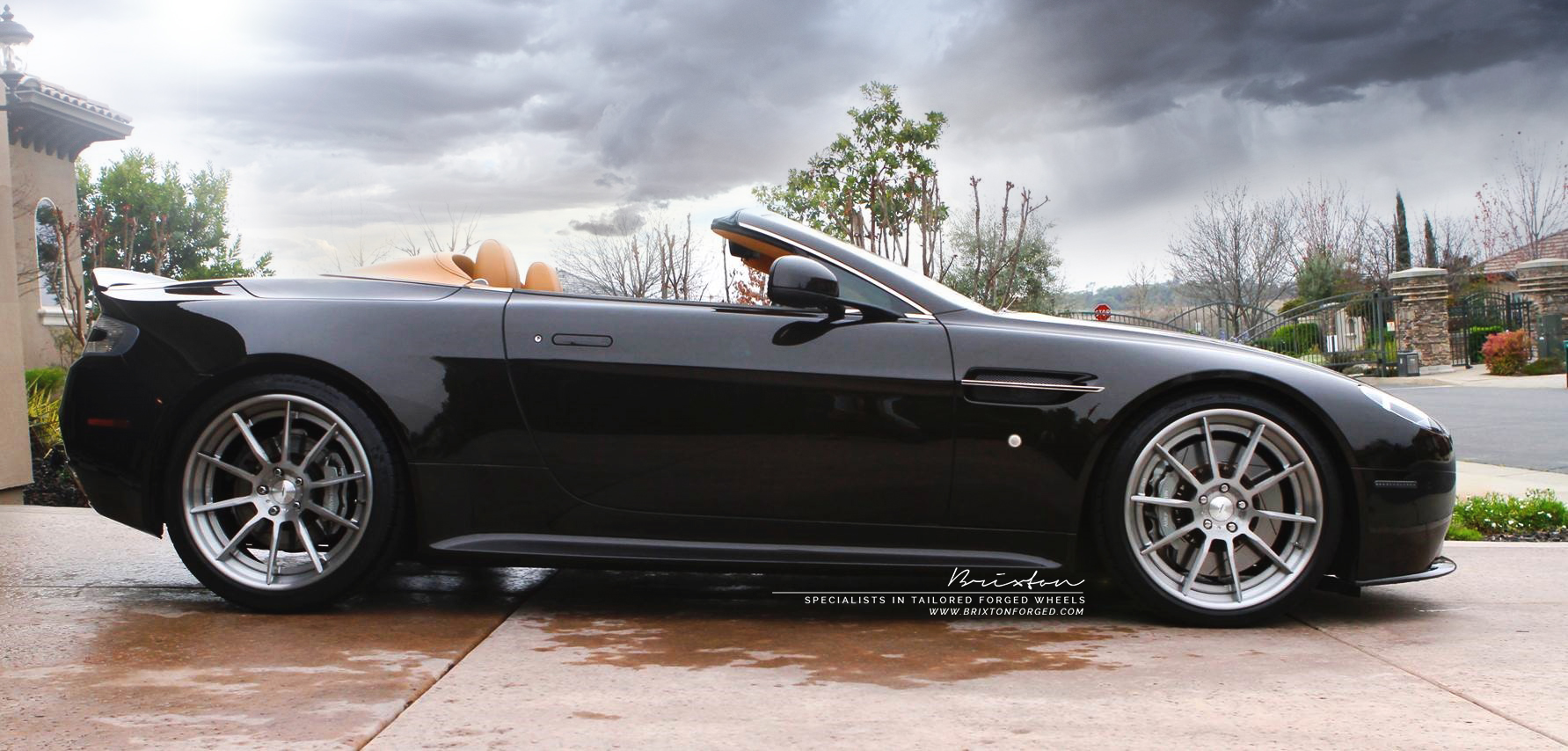 photo 2 Aston Martin V8 Vantage S custom wheels BRIXTON R10 Targa 20x9.0, ET , tire size X R20. 20x11.0 ET