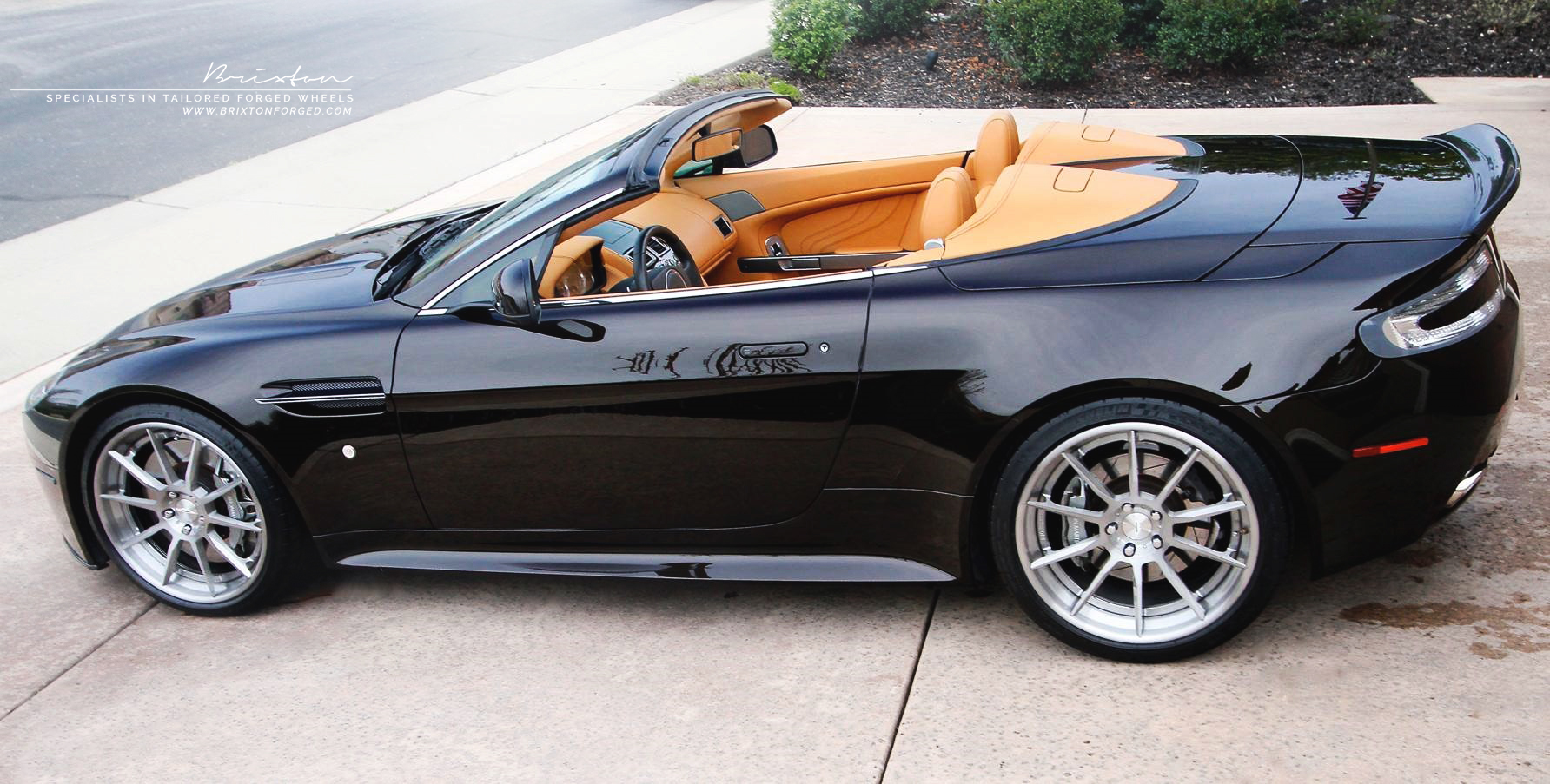 photo 4 Aston Martin V8 Vantage S custom wheels BRIXTON R10 Targa 20x9.0, ET , tire size X R20. 20x11.0 ET