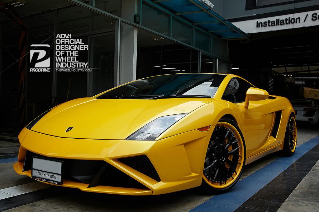 photo 10 Lamborghini Gallardo custom wheels ADV1 TSSL 20x9.0, ET , tire size X R20. 20x12.0 ET