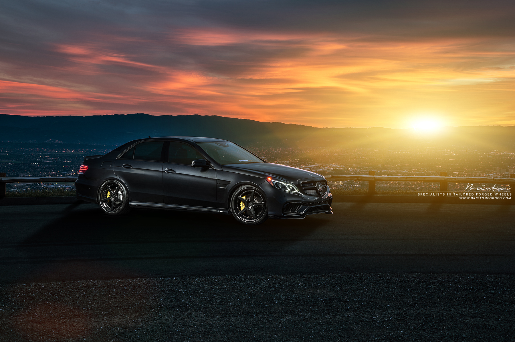 photo 4 Mercedes-Benz E-Class custom wheels BRIXTON S50 TARGA 20x9.0, ET , tire size X R20. 20x10.5 ET 
