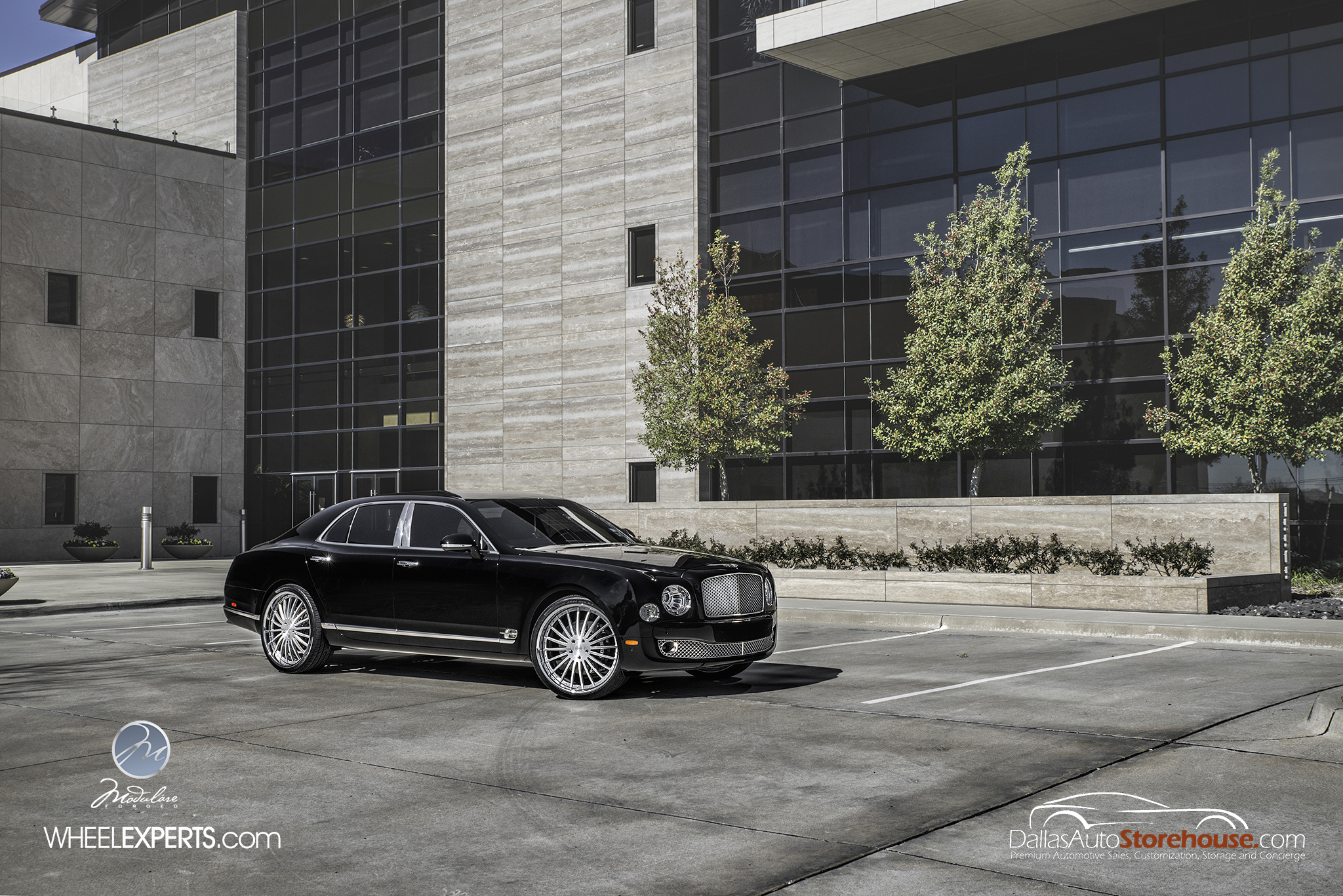photo 2 Bentley Mulsanne custom wheels Modulare M20 24x10.0, ET , tire size 285/30 R24. x ET 