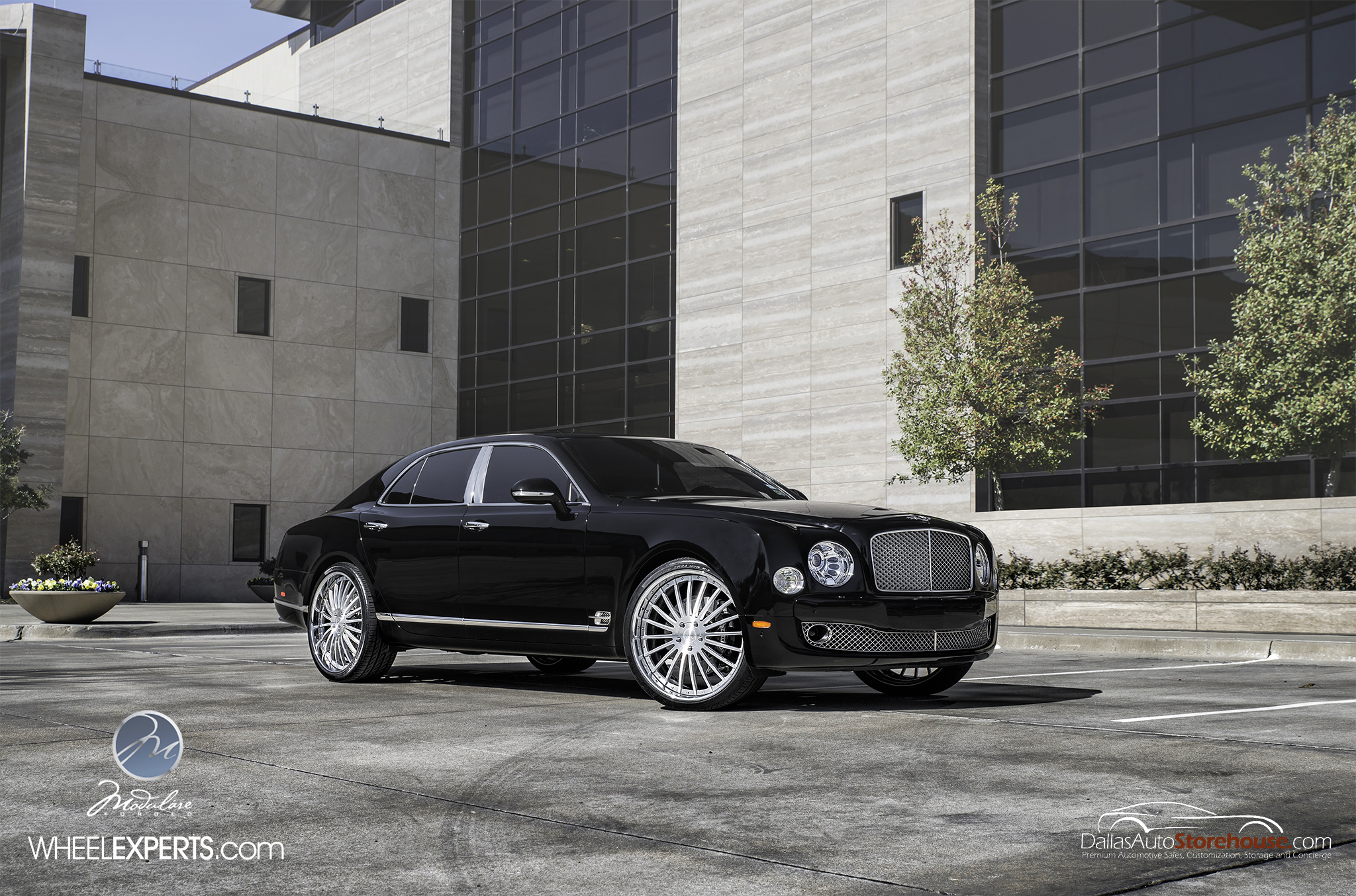photo 4 Bentley Mulsanne custom wheels Modulare M20 24x10.0, ET , tire size 285/30 R24. x ET 