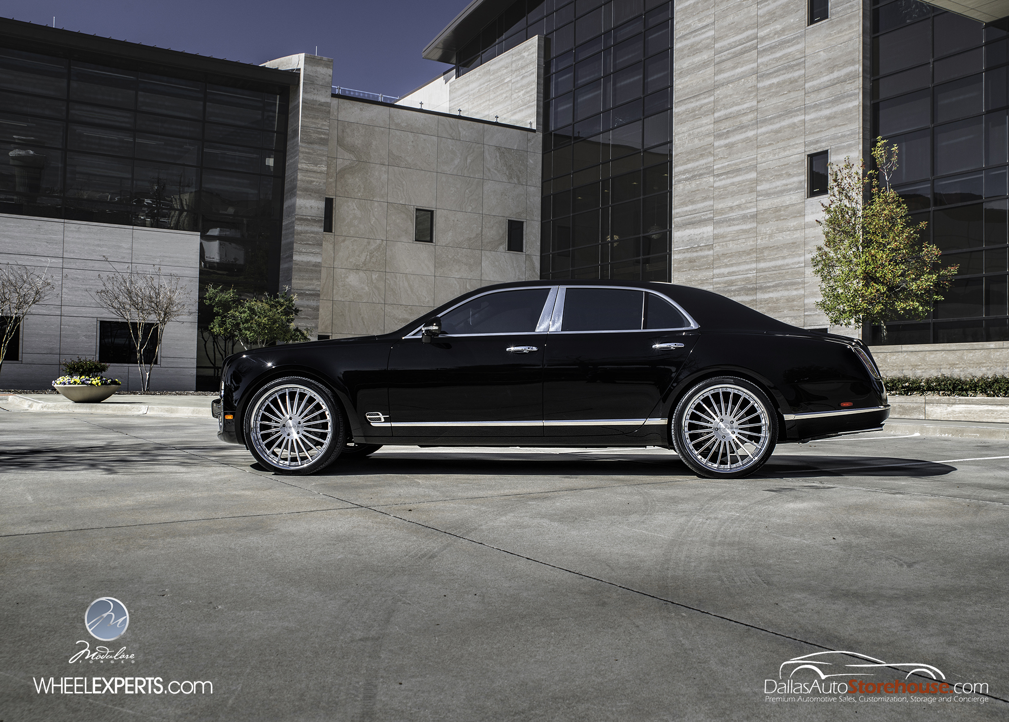 photo 5 Bentley Mulsanne custom wheels Modulare M20 24x10.0, ET , tire size 285/30 R24. x ET 
