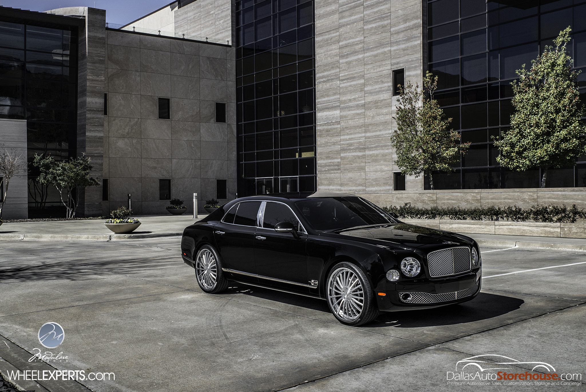 photo 7 Bentley Mulsanne custom wheels Modulare M20 24x10.0, ET , tire size 285/30 R24. x ET 