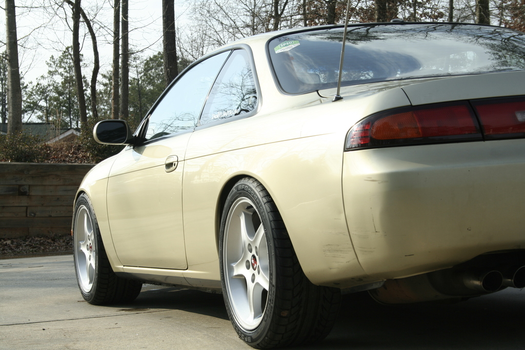 photo 2 Nissan S14 custom wheels Ford Mustang Cobra R 17x9.0, ET +26, tire size 255/40 R17. x ET 