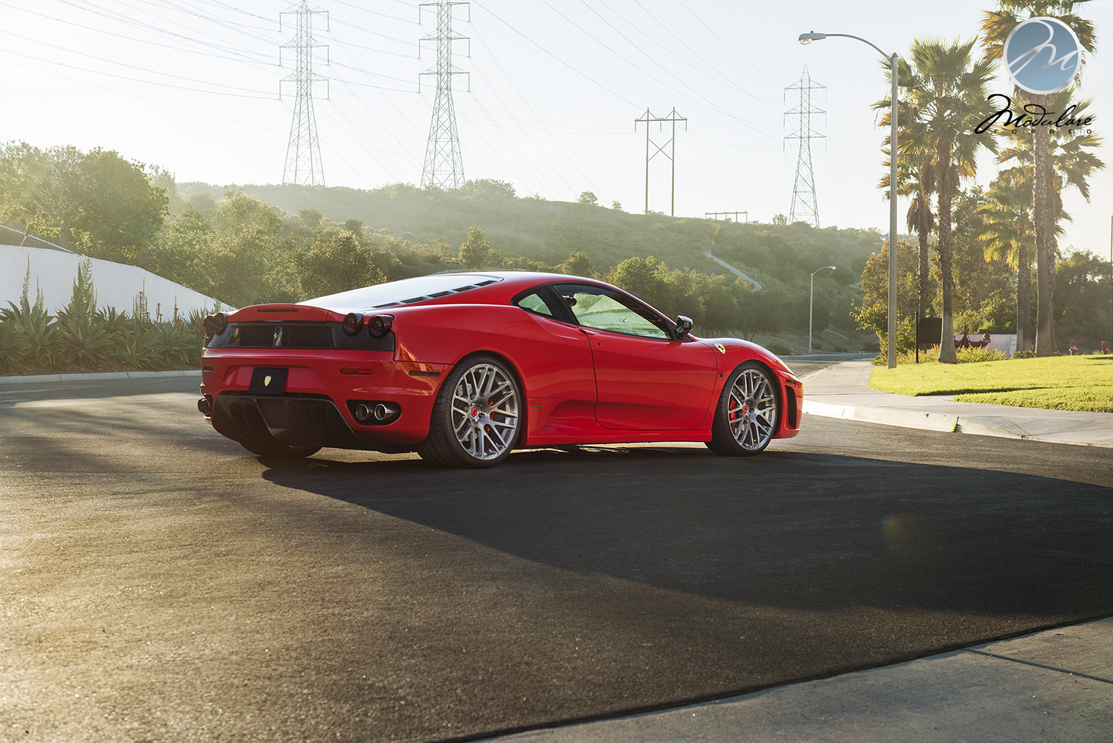 photo 4 Ferrari F430 custom wheels Modulare B14 20x8.5, ET , tire size 245/30 R20. 20x12.0 ET 325/25 R20