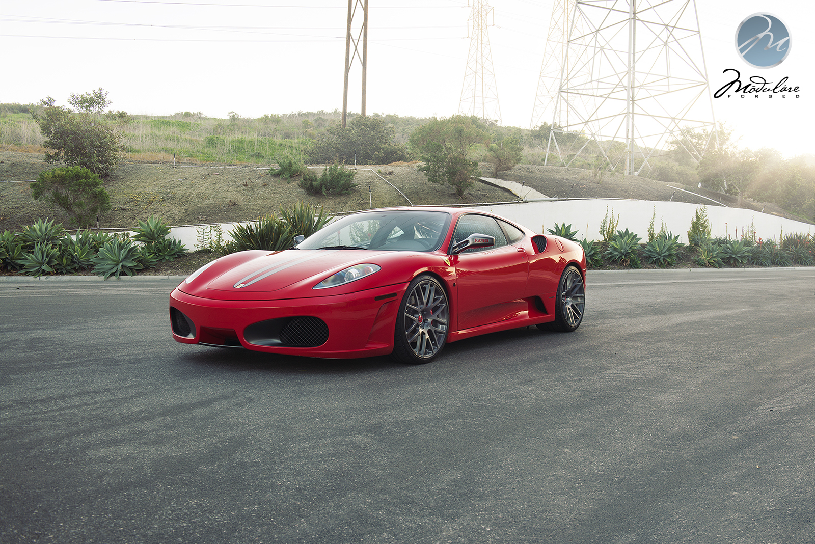 photo 7 Ferrari F430 custom wheels Modulare B14 20x8.5, ET , tire size 245/30 R20. 20x12.0 ET 325/25 R20