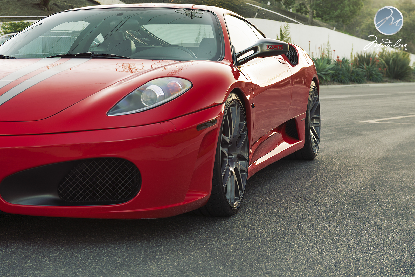 photo 1 Ferrari F430 custom wheels Modulare B14 20x8.5, ET , tire size 245/30 R20. 20x12.0 ET 325/25 R20