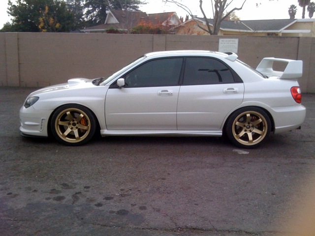 photo 1 Subaru Impreza WRX STi custom wheels Rota Grid 18x9.5, ET +33, tire size 255/35 R18. 18x9.5 ET+38 