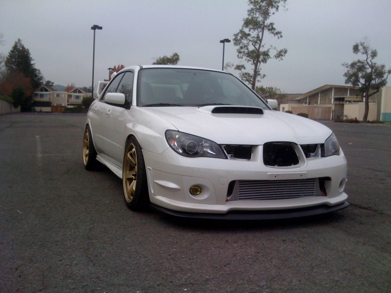 photo 2 Subaru Impreza WRX STi custom wheels Rota Grid 18x9.5, ET +33, tire size 255/35 R18. 18x9.5 ET+38 