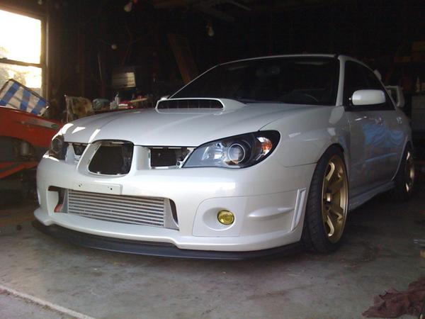 photo 4 Subaru Impreza WRX STi custom wheels Rota Grid 18x9.5, ET +33, tire size 255/35 R18. 18x9.5 ET+38 