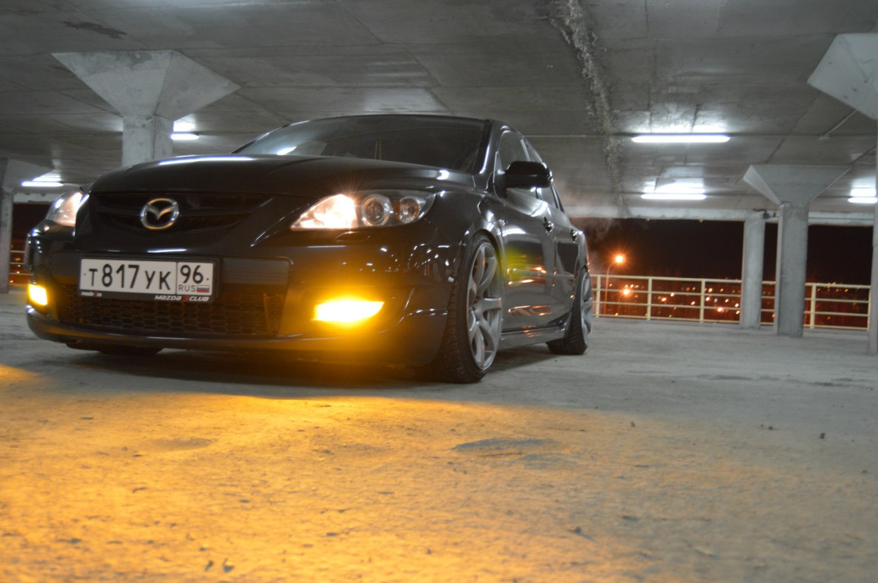 photo 2 Mazda MAZDASPEED3 custom wheels Work  XT7  18x9.5, ET +38, tire size 225/40 R18. x ET 