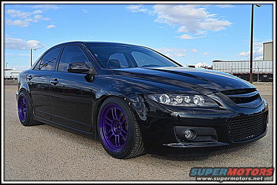 photo 1 Mazda Speed6 custom wheels Enkei RPF1 17x10.0, ET +38, tire size 255/40 R17. x ET 